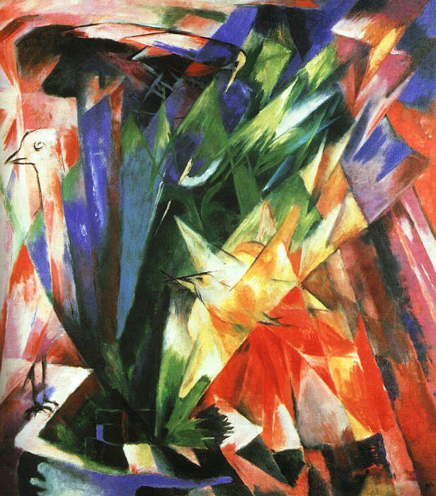 Franz Marc Birds china oil painting image